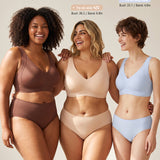 Anti-Gravity™ Wide-Strap Deep-V Lift Bra