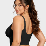 Anti-Gravity™ Zip-Front Shaping Longline Bra