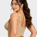 Anti-Gravity™ Zip-Front Shaping Longline Bra