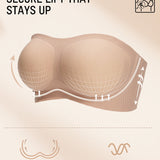 AirEase™ Stay-Put Strapless Bra