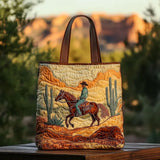 Desert Rider | Handmade Quilted Tote