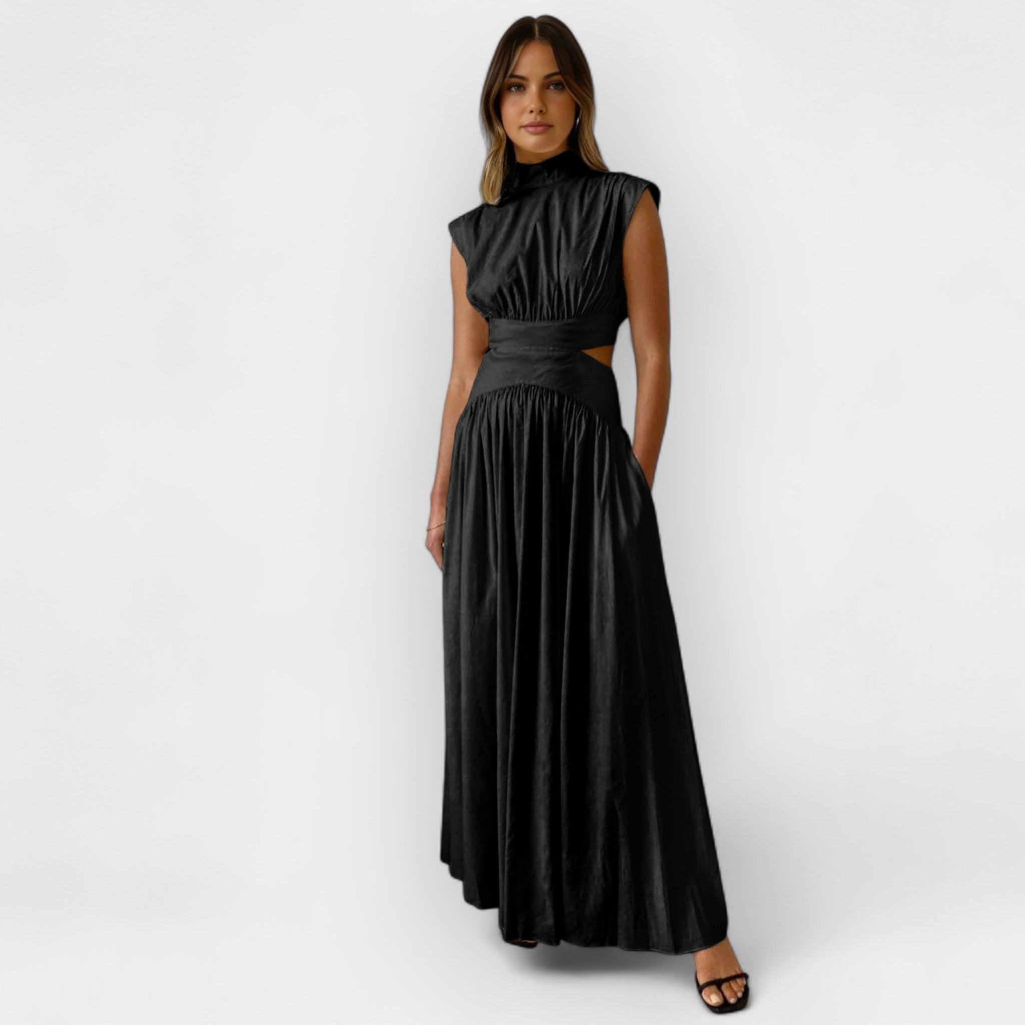Freya | Elegant Dress with Cut-Out Details
