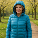 Vera | Mid-Season Coat, Navy Blue