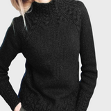 Reeli | Elegant Knitted High Neck Jumper