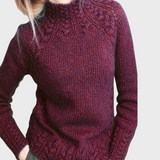 Reeli | Elegant Knitted High Neck Jumper