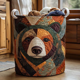Bear Tracks History | Quilted Storage Basket