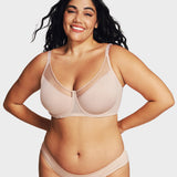 Breathable Mesh Minimiser Support Bra