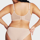 Breathable Mesh Minimiser Support Bra