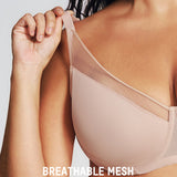 Breathable Mesh Minimiser Support Bra