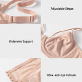 Breathable Mesh Minimiser Support Bra