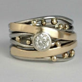 Gold-Plated Inlay Ring™ – Vintage Shine