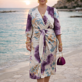 Valeria Dress with V-neck