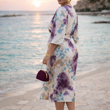 Valeria Dress with V-neck
