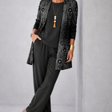 Hailey | Three-Piece Classic Elegance