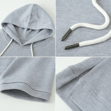 Women's Short-Sleeve Hoodie - Light and Casual