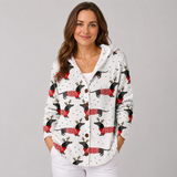 Bérénice - Comfortable Knitted Buttoned Cardigan