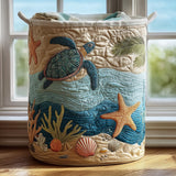 Coral | Quilted Storage Basket