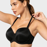Comfort Push Up Unlined Bra with Removable Straps