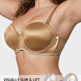 Comfort Push Up Unlined Bra with Removable Straps