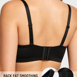 Comfort Push Up Unlined Bra with Removable Straps