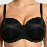 Comfort Push Up Unlined Bra with Removable Straps