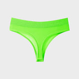 Comfort Seamless Sport Thong Panties (9 Pack)