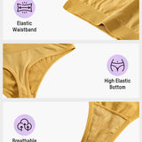 Comfort Seamless Sport Thong Panties (9 Pack)