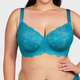 Ultra-Light Lace Underwire Push-Up Bra
