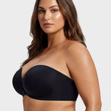 Convertible Strapless Front-Closure Push-Up Bra