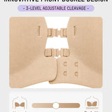 Convertible Strapless Front-Closure Push-Up Bra