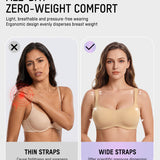 Cooling Square-Neck Balconette Underwire Bra
