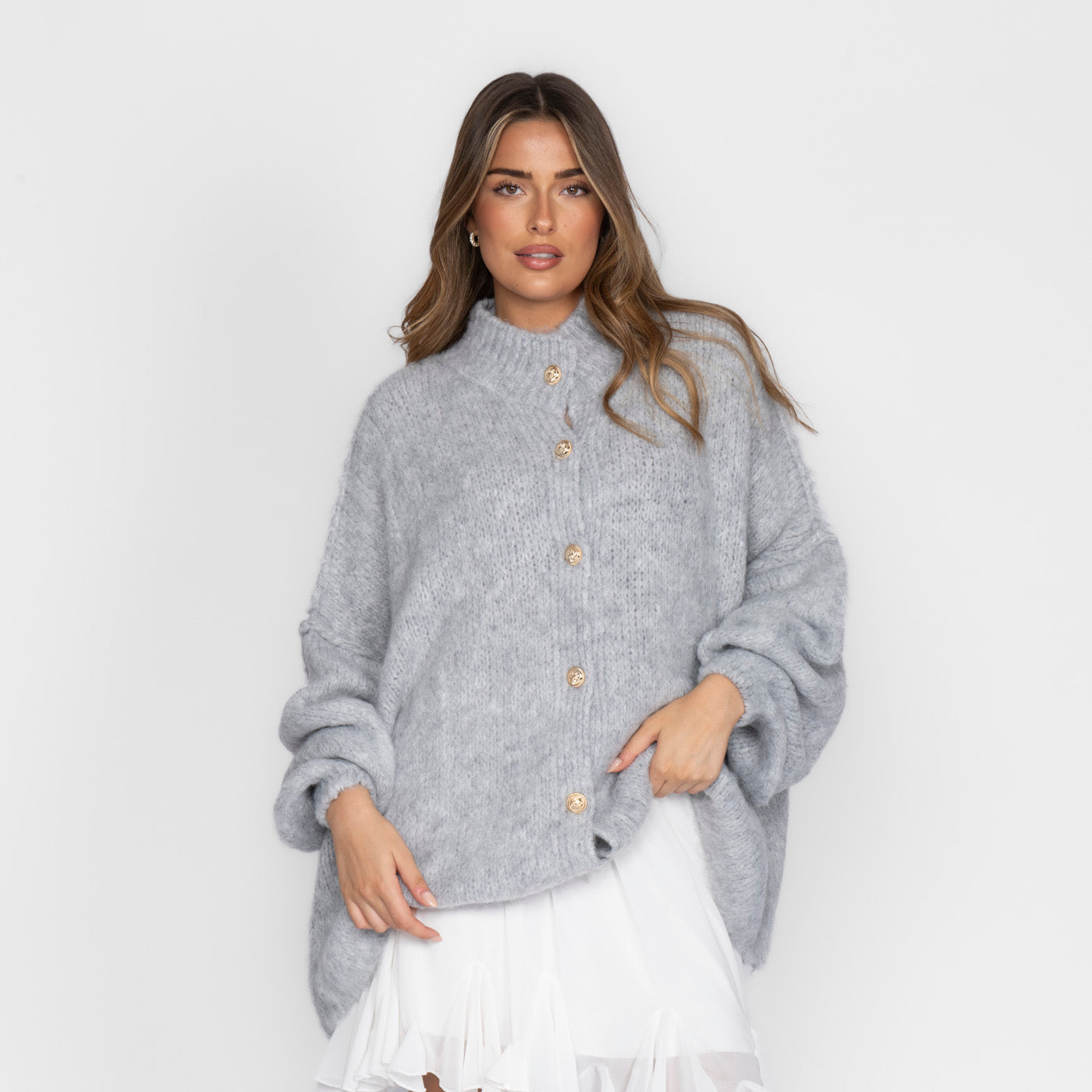 Ultra Softer Oversized Cardigan "CozyGlam"