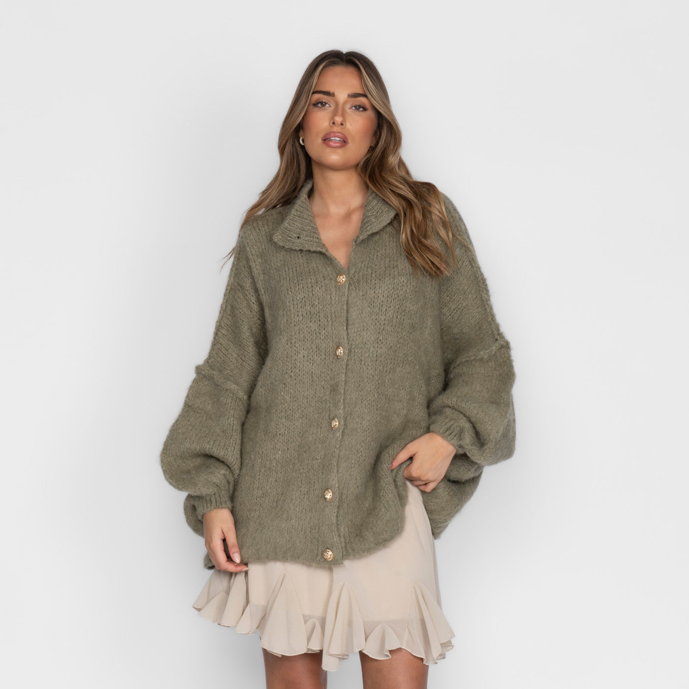 Ultra Softer Oversized Cardigan "CozyGlam"