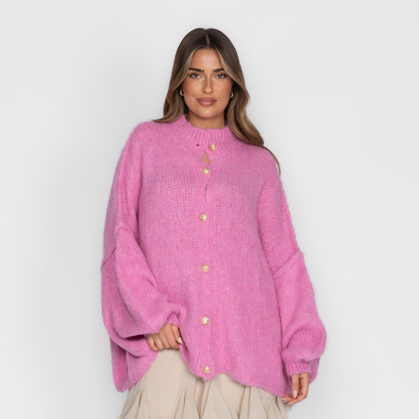 Ultra Softer Oversized Cardigan "CozyGlam"