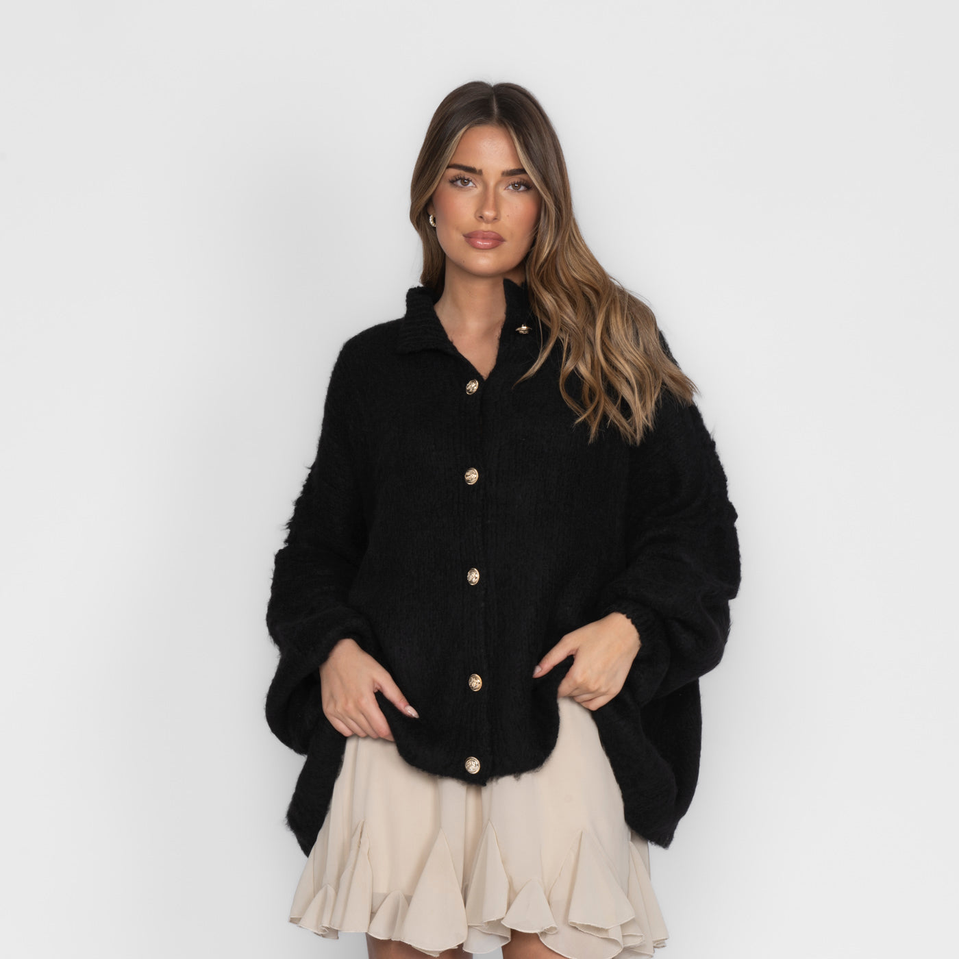 Ultra Softer Oversized Cardigan "CozyGlam"