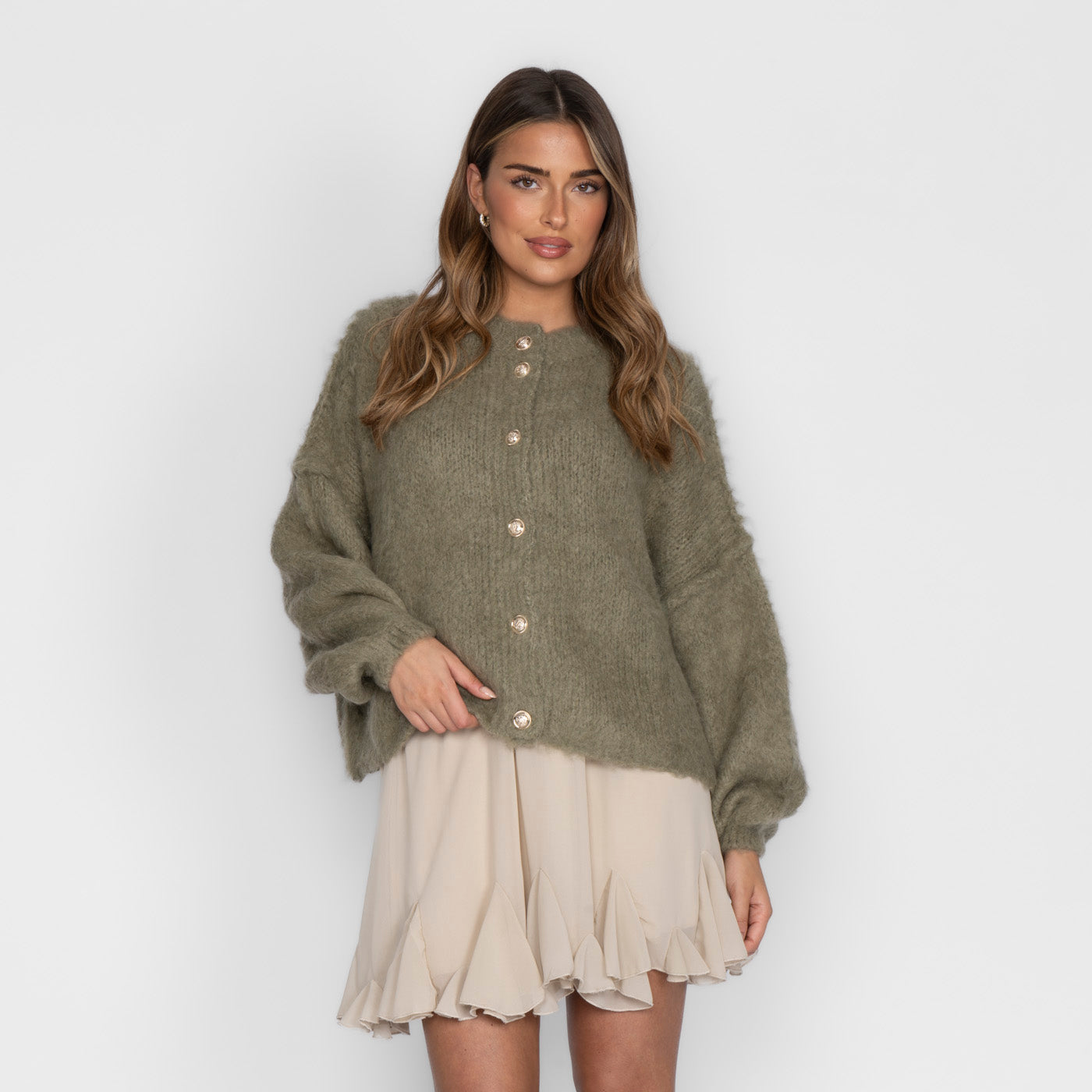 Ultra Softer Cardigan Short "CozyGlam"