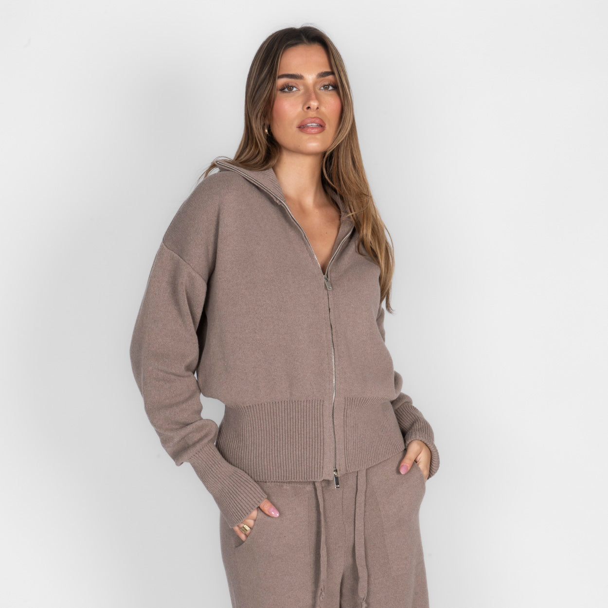 Everyday Lounge Zip Cardigan