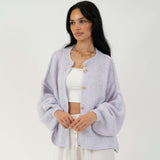 Oversized Cardigan Short "CozyGlam"
