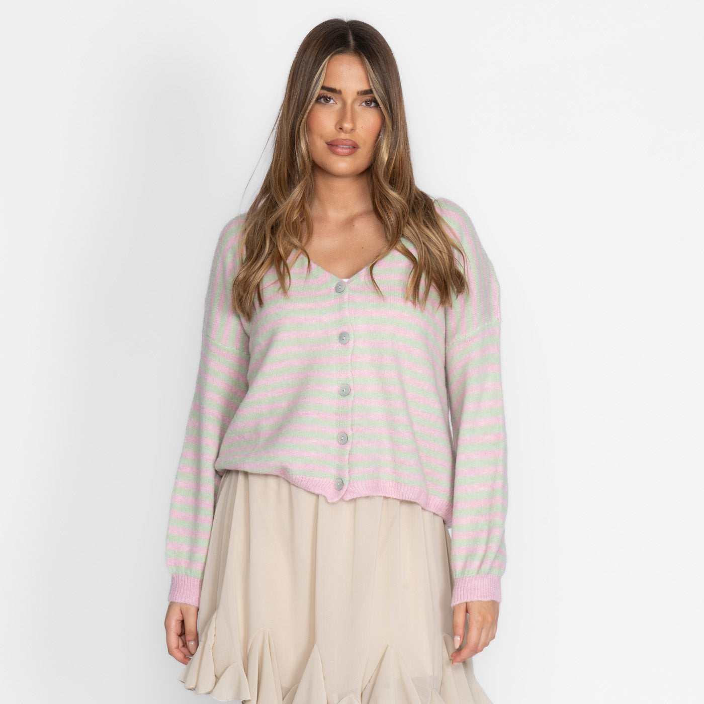 Stripe Cardigan