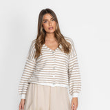 Stripe Cardigan