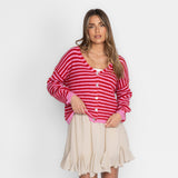 Stripe Cardigan