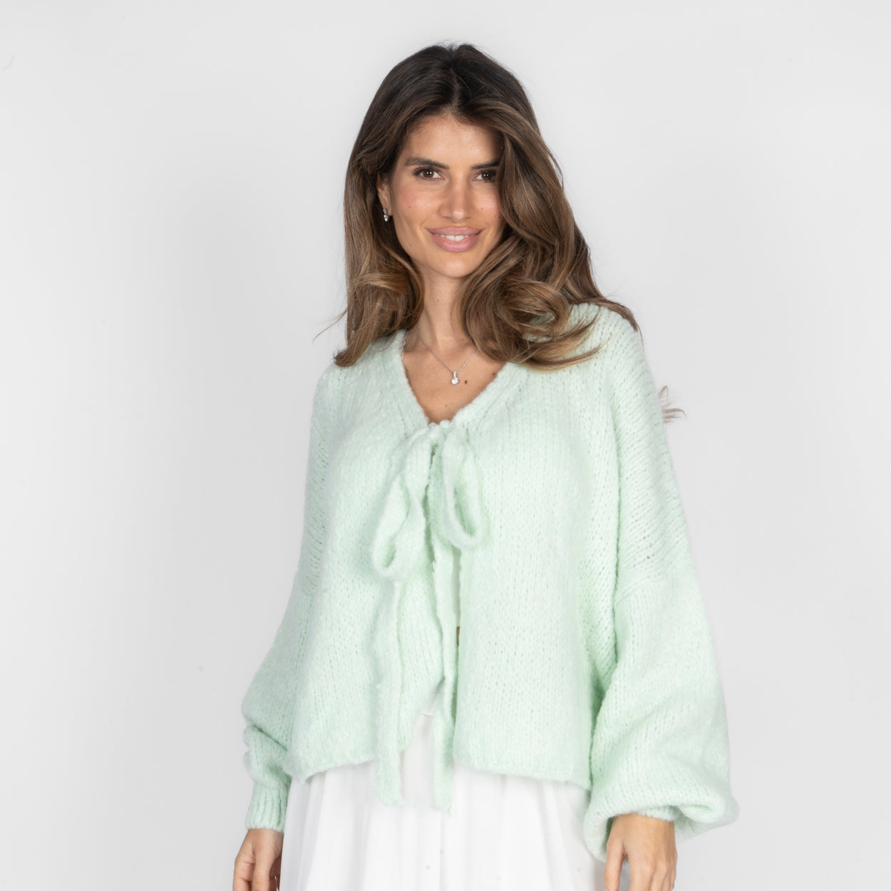 Oversized Tie Cardigan