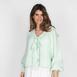 Oversized Tie Cardigan