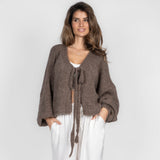 Oversized Tie Cardigan