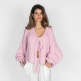 Oversized Tie Cardigan