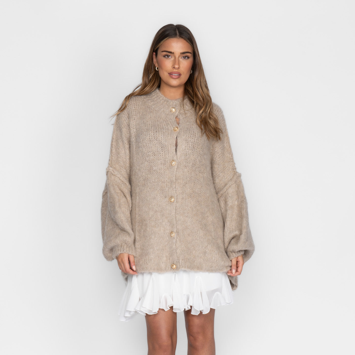 Ultra Softer Oversized Cardigan "CozyGlam"