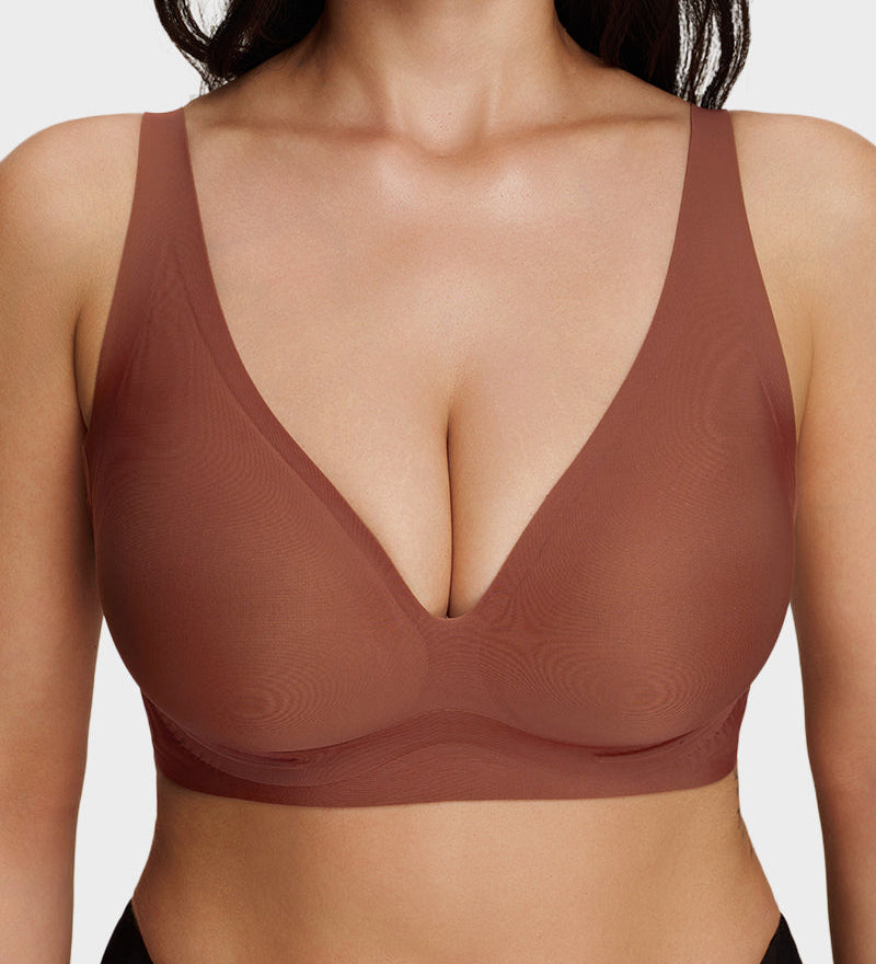 AirEase™ Supportive Wireless Deep-V Bra