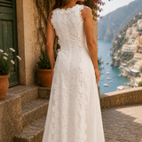 Della | Elegant Embroidered Maxi Dress
