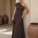 Toledo Dress in Brown