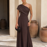 Toledo Dress in Brown